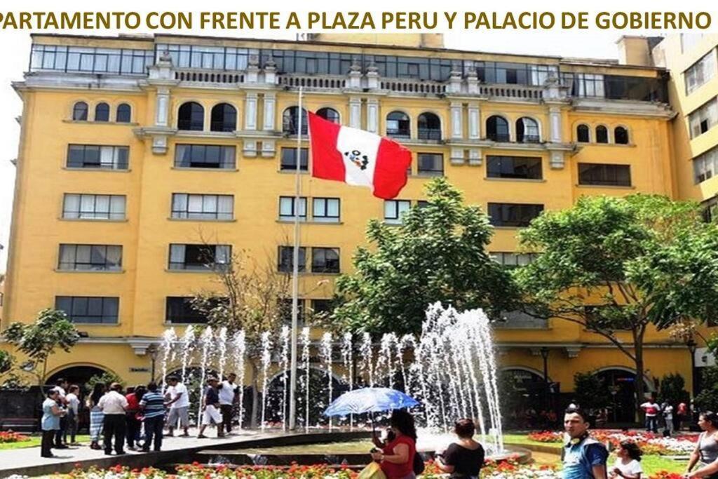 Apartamento Frente Al Palacio Gobierno Lima Exterior photo